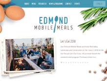 Tablet Screenshot of edmondmobilemeals.org